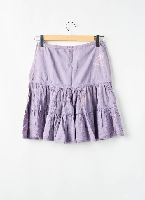 Jupe mi-longue violet SCHOOL RAG pour femme