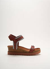 Sandales/Nu pieds marron SANTAFE pour femme seconde vue