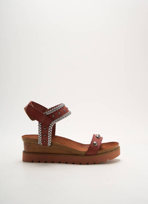 Sandales/Nu pieds marron SANTAFE pour femme