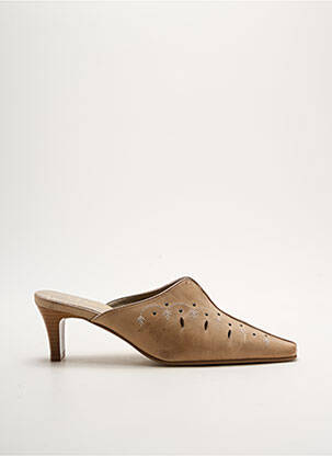 Mules/Sabots beige LES GREENS pour femme