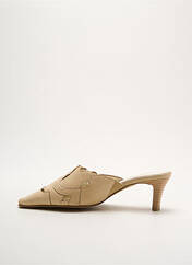 Mules/Sabots beige SIMONA FASHION pour femme seconde vue