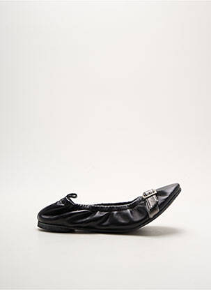 Ballerines matière lisse talon plat jusqu'à 3cm noir BALLERINE D'OC femme