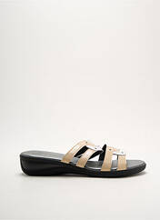 Mules/Sabots beige SAIMON pour femme seconde vue