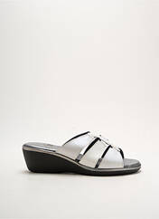 Mules/Sabots blanc SALMONE pour femme seconde vue