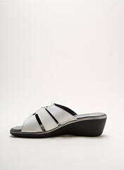 Mules/Sabots blanc SALMONE pour femme seconde vue