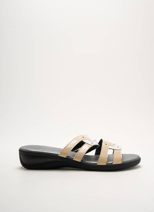 Mules/Sabots beige SAIMON pour femme