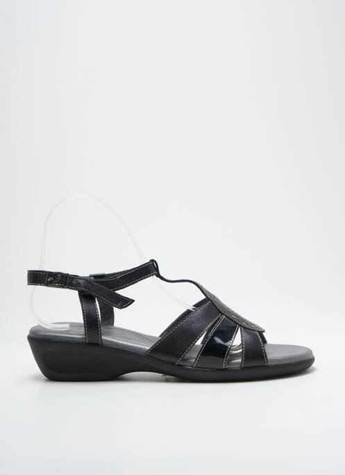 Sandales/Nu pieds noir SALMONE pour femme