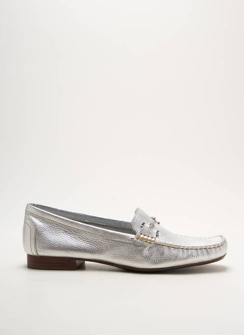 Mocassins argent DANIEL HECHTER pour femme