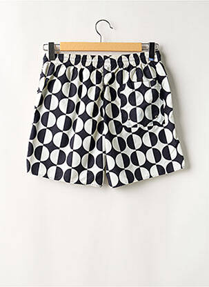 Short de bain effet matière satinée beige SANDRO homme