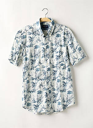 Chemise manches courtes poches blanc EDEN PARK homme