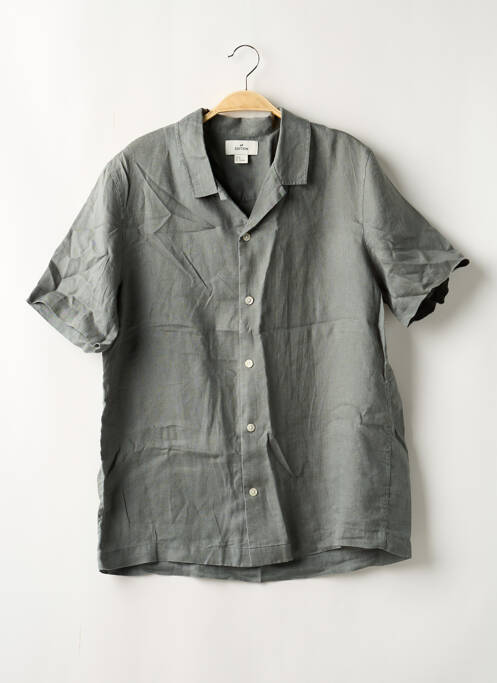 Chemise manches courtes vert H&M pour homme