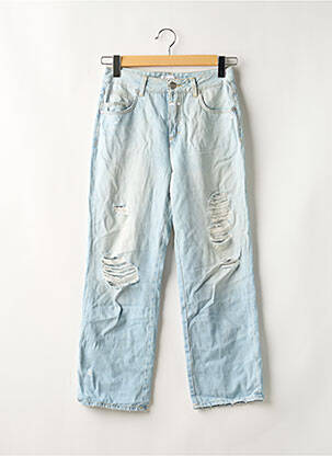 Jeans coupe droite taille haute taille haute bleu CLOSED femme
