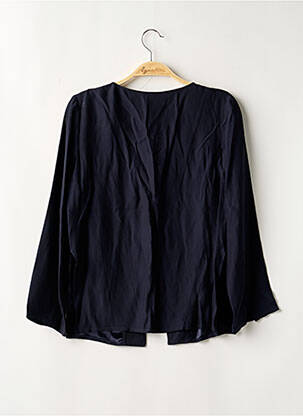 Blouse manches longues manches longues bleu BARJE femme