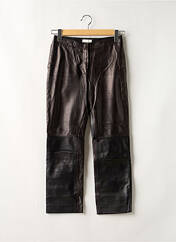 Pantalon droit marron H&M pour femme seconde vue