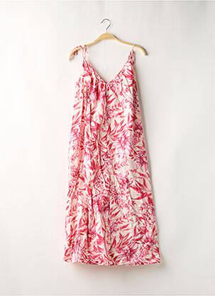 Robe mi-longue rose H&M pour femme