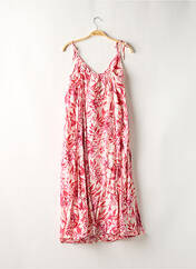 Robe mi-longue rose H&M pour femme seconde vue