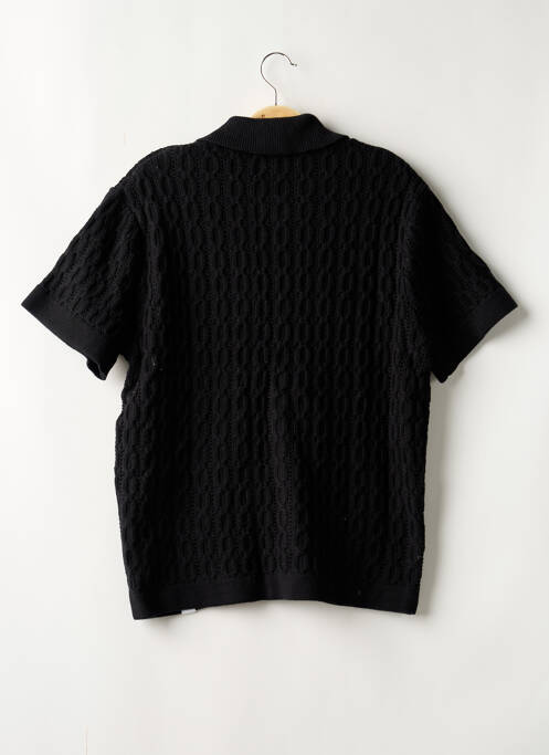 Gilet manches courtes noir LES DEUX COPENHAGUE pour femme