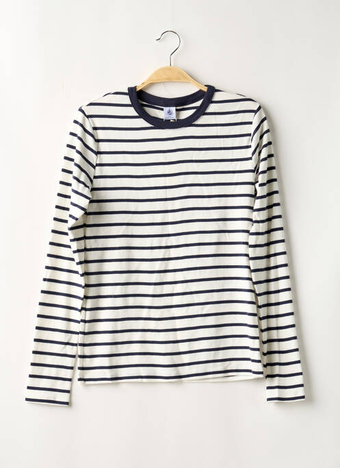 T-shirt blanc PETIT BATEAU pour femme