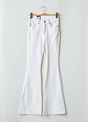 Jean coupe flare stretch taille normale blanc DR DENIM femme