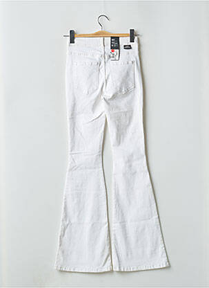 Jean coupe flare stretch taille normale blanc DR DENIM femme