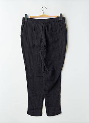 Pantalon slim taille élastique taille normale noir ICHI femme