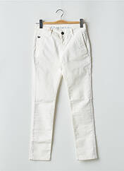 Pantalon chino blanc DONOVAN pour femme seconde vue