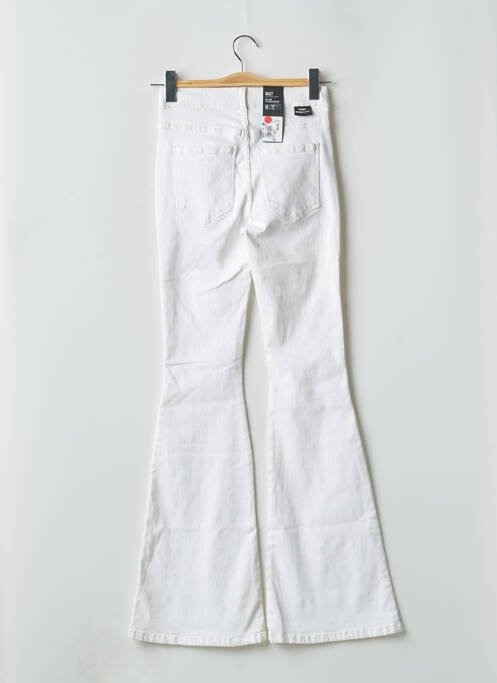Jean coupe flare blanc DR DENIM pour femme