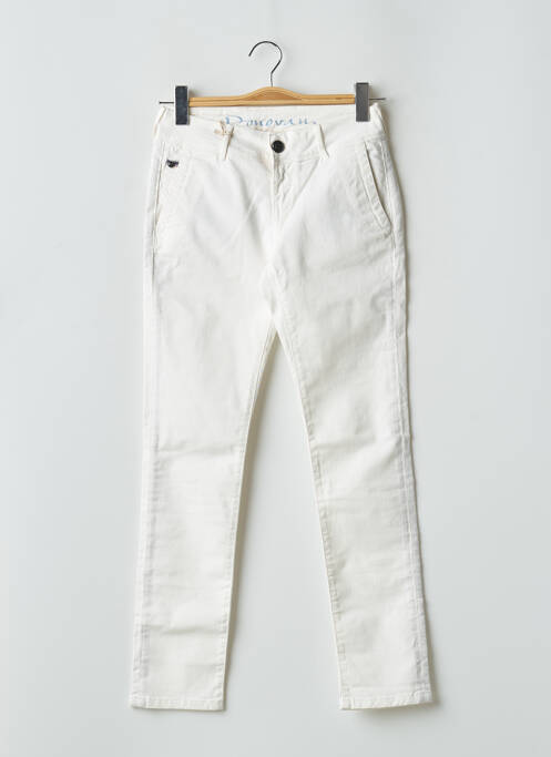 Pantalon chino blanc DONOVAN pour femme