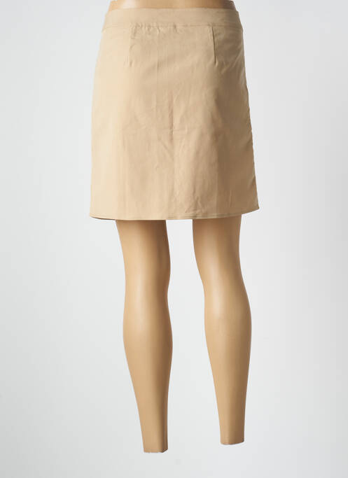 Jupe mi-longue beige SCHOOL RAG pour femme
