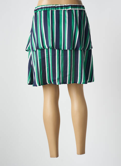 Jupe mi-longue vert MINIMUM femme