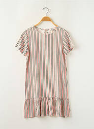 Robe mi-longue manches courtes manches courtes rose GARCIA fille