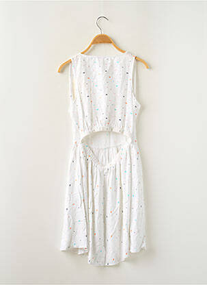 Robe mi-longue sans manche sans manche blanc TEDDY SMITH fille