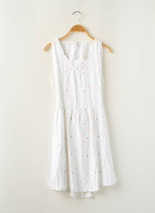 Robe mi-longue blanc TEDDY SMITH pour fille