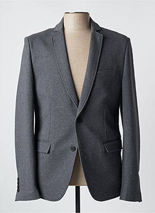 Blazer poches gris MINIMUM homme