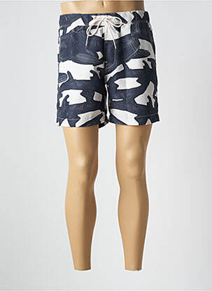 Short de bain imprimé fantaisie bleu G STAR homme