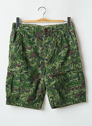 Bermuda tissage popeline taille normale vert PEPE JEANS homme