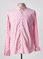 Chemise manches longues rose SCOTCH & SODA pour homme seconde vue