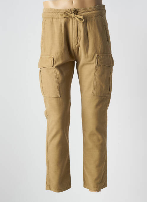 Pantalon cargo taille ajustable taille normale beige SCOTCH & SODA homme