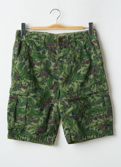 Bermuda tissage popeline taille normale vert PEPE JEANS homme