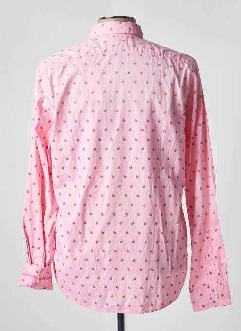 Chemise manches longues rose SCOTCH & SODA pour homme