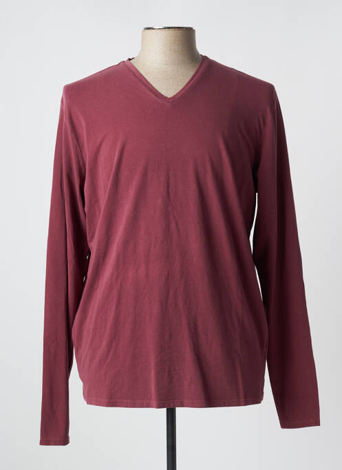 T-shirt rouge AMERICAN VINTAGE pour homme