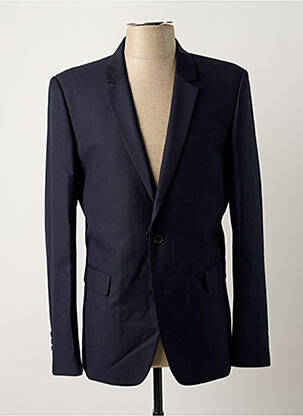 Blazer poches bleu ELEVEN PARIS homme