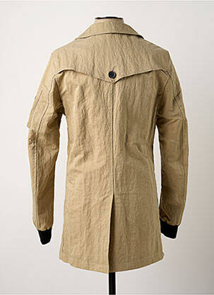 Trench col tailleur sans capuche beige BOMBERS homme