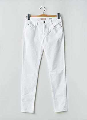 Pantalon slim taille basse taille basse blanc SALSA femme