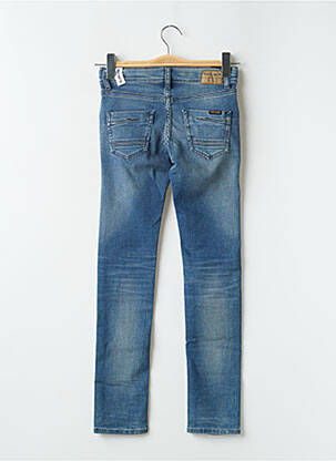 Jeans coupe slim taille basse taille ajustable bleu TEDDY SMITH fille