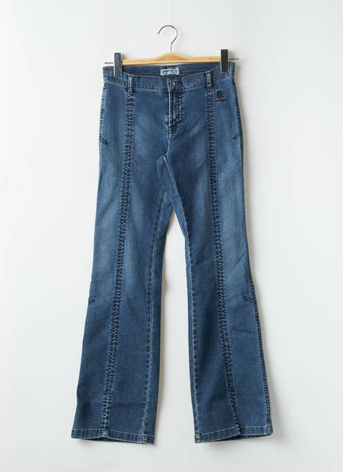 Jeans bootcut bleu TEDDY SMITH INDUSTRY pour fille