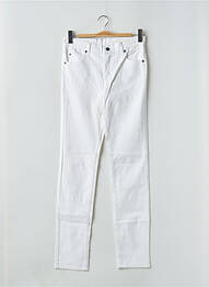 Jeans coupe slim stretch taille normale blanc CHEAP MONDAY femme