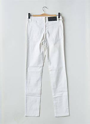 Jeans coupe slim stretch taille normale blanc CHEAP MONDAY femme