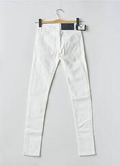 Jeans coupe slim blanc CHEAP MONDAY pour femme seconde vue