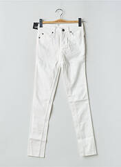 Jeans skinny blanc CHEAP MONDAY pour femme seconde vue